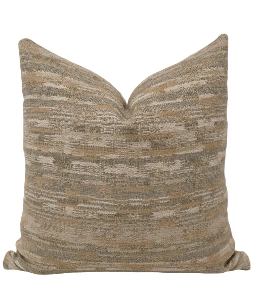 Sedona Weave Pillow Cover (Taupe Green)