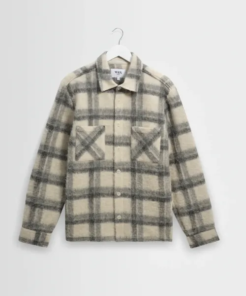 Wax London Overshirt (Organic Cotton or Recycled Wool)