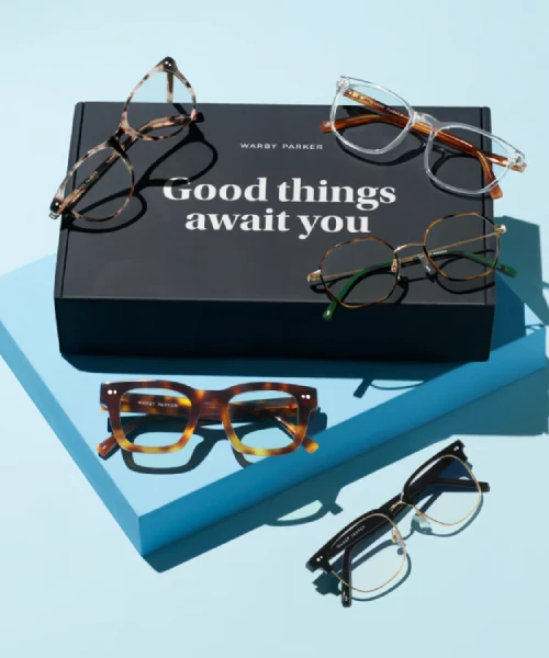 Warby Parker Home Try-On (free) — before ordering