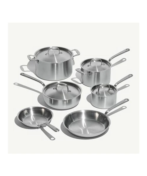 Made In 10-Piece Stainless Steel Set
