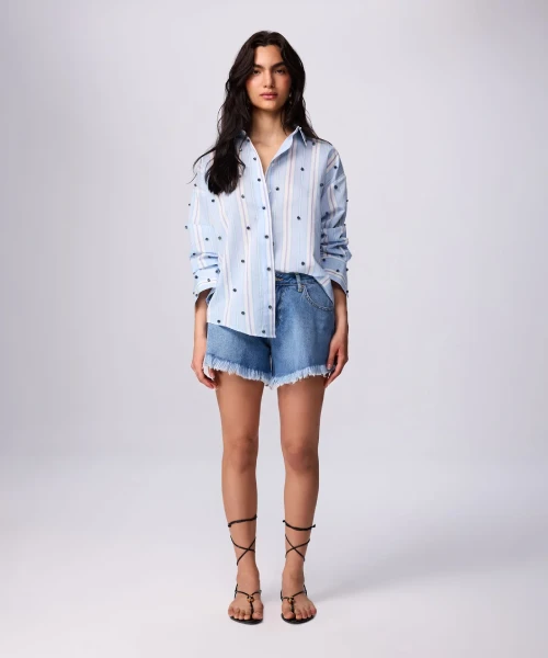 THEO The Label Pearl-Embellished Knitwear