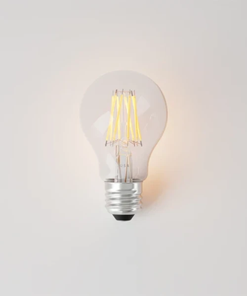 LUSA A19 Comfort Dim LED Frosted Bulb