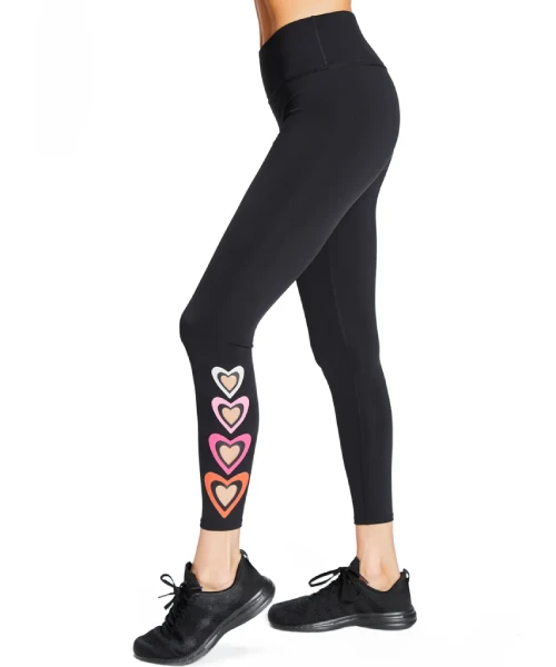 Urban Savage Black/Multi Heart Legging