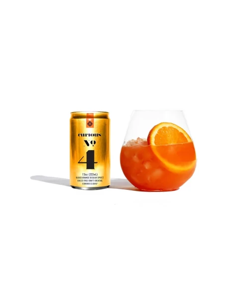 Curious Elixir No. 4 (Blood Orange Spritz)