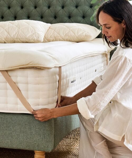3. Wool Mattress Topper