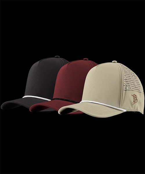 Rope Hats and 5-Panel Snapback Trucker Styles