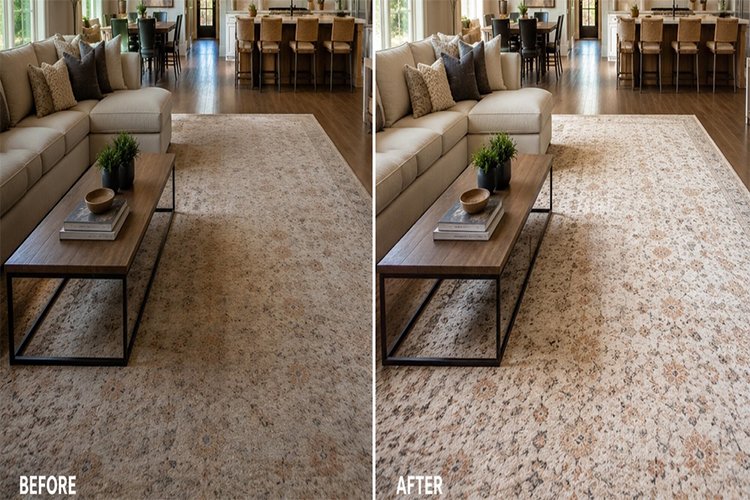 Living Room Rug Mistakes That Make the Whole Room Feel Off
