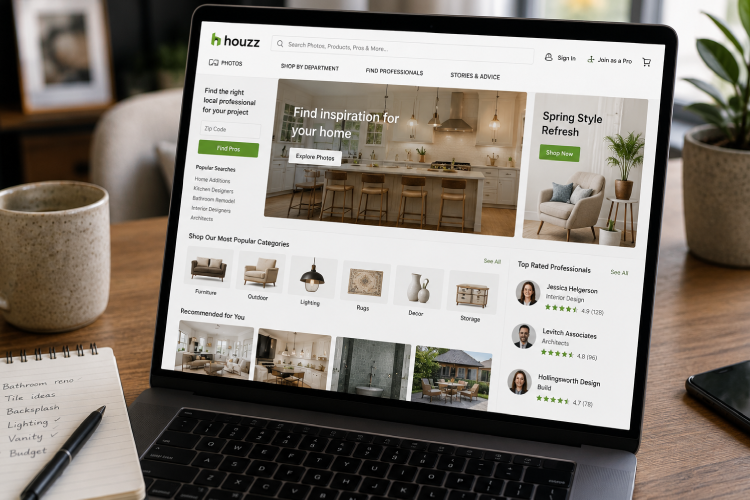 Houzz Review 2026 — A Beloved Design Inspiration App, A Problematic Shopping and Pro Experience