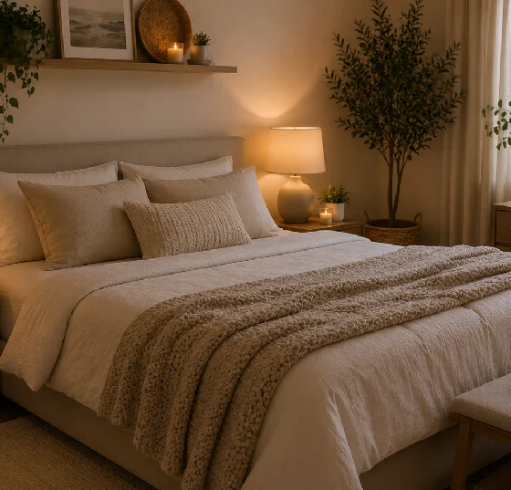 Bedroom Decor Ideas for a Calm and Cozy Space